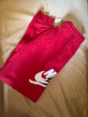 Nike Air Jordan Boys Jogger Sweatpants Red Size L 12/13
